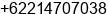 Phone number of Ms. Puteri at Jakarta Timur